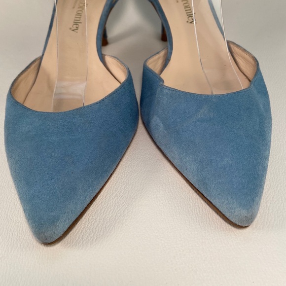 russell and bromley blue shoes